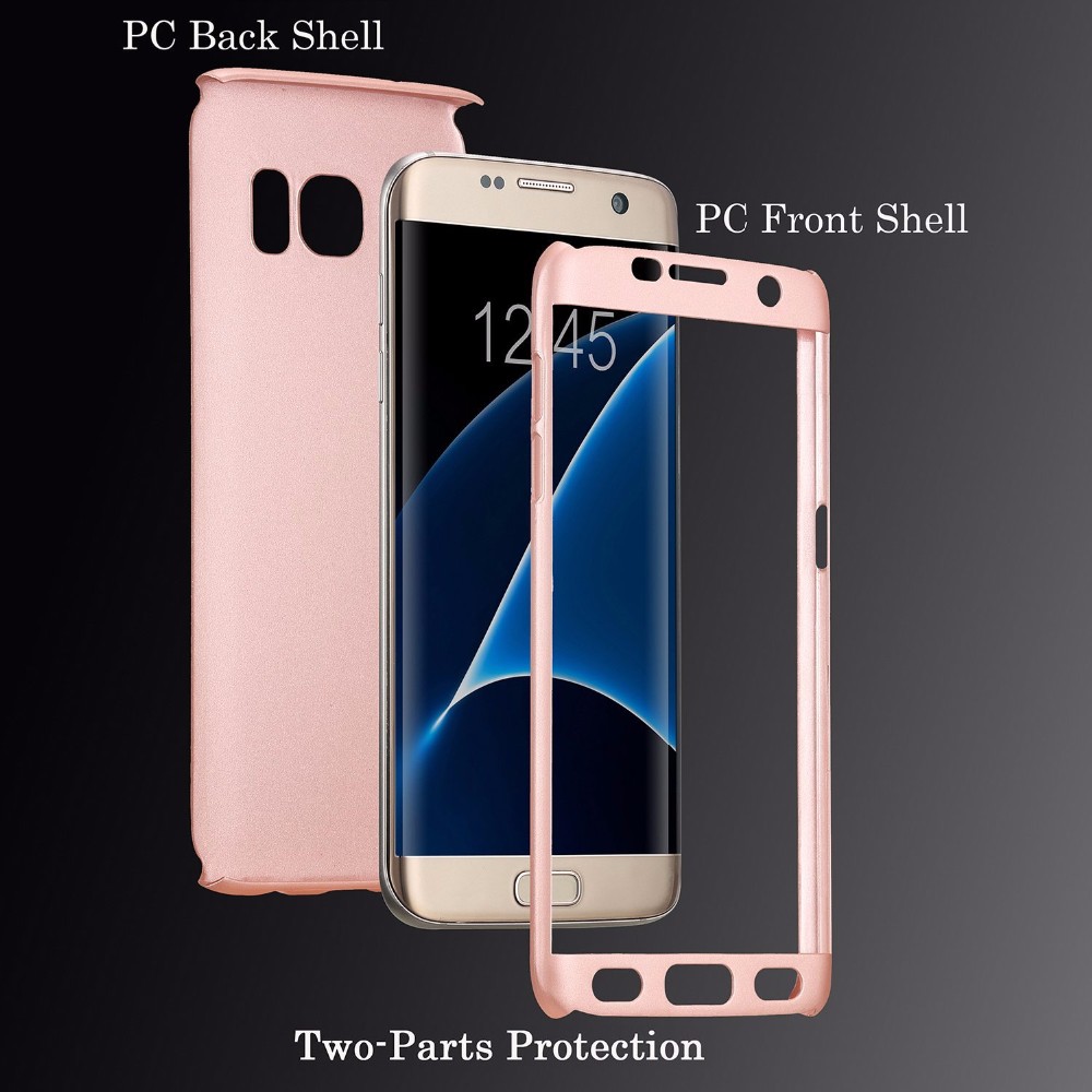 Coque Samsung Galaxy S8 - 360° Full Body or - Rose