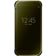 Coque Samsung Galaxy S7 - Clear View Cover - Or