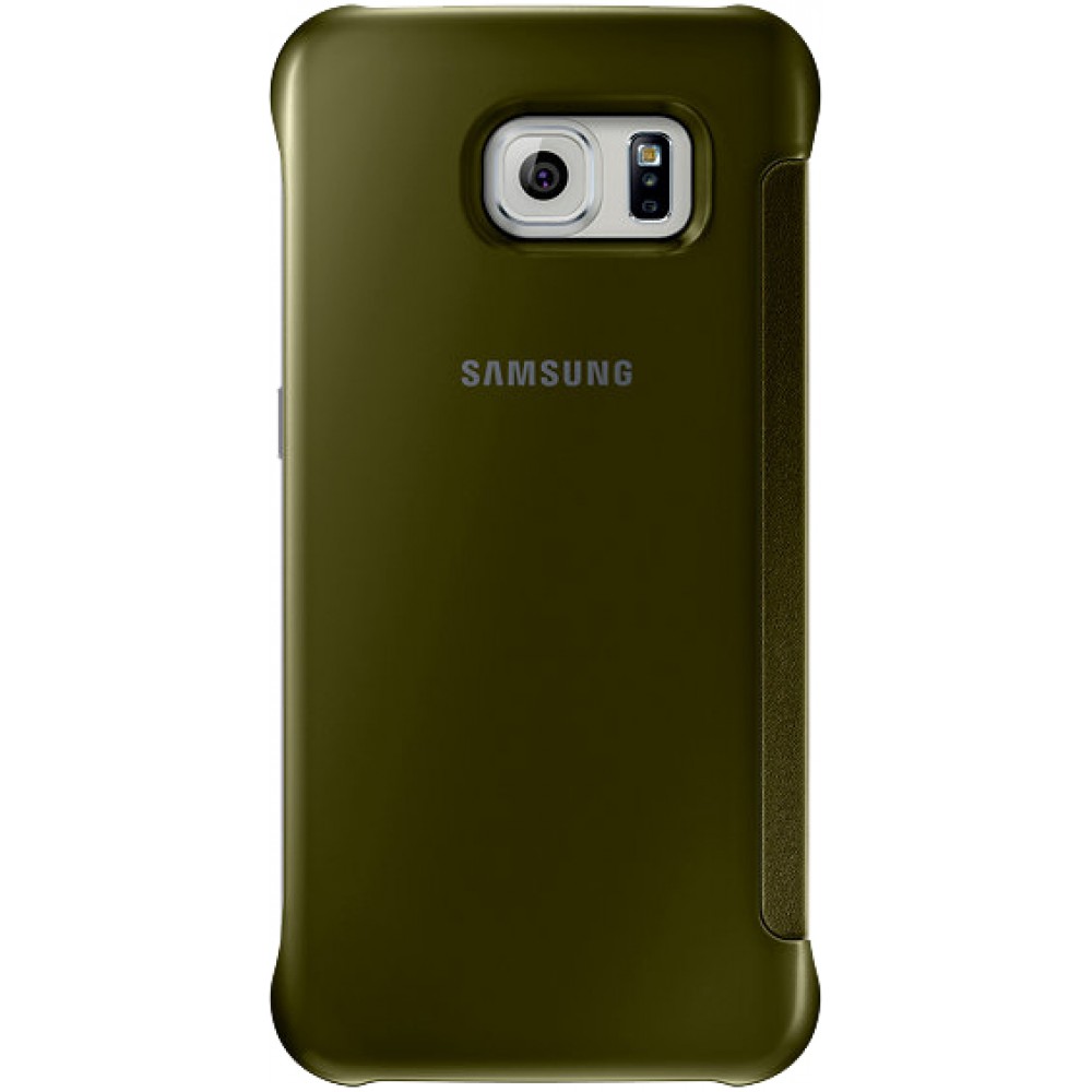 Coque Samsung Galaxy S7 - Clear View Cover - Or