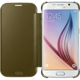 Coque Samsung Galaxy S7 - Clear View Cover - Or