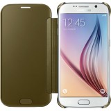 Coque Samsung Galaxy S7 - Clear View Cover - Or