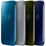 Coque Samsung Galaxy S7 - Clear View Cover - Or