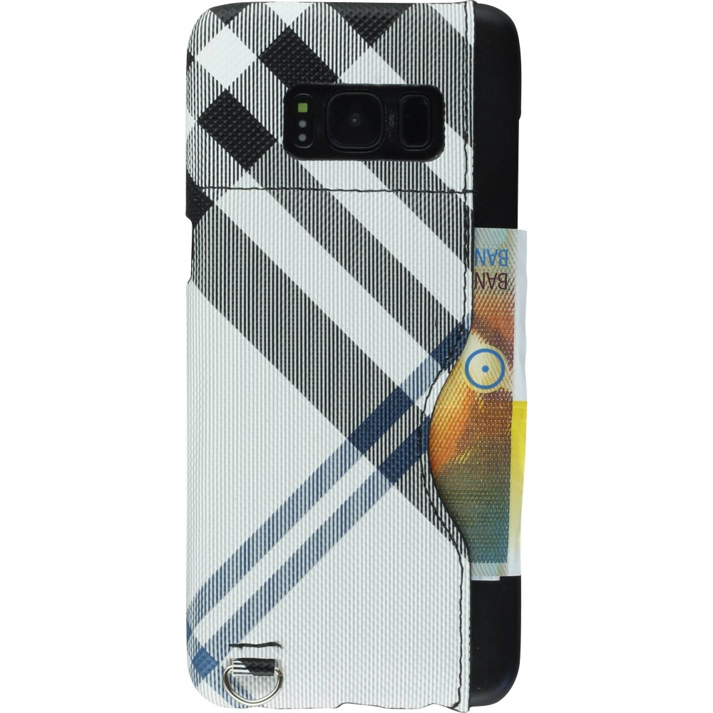 Coque Samsung Galaxy S8+ - Cards Lines - Blanc