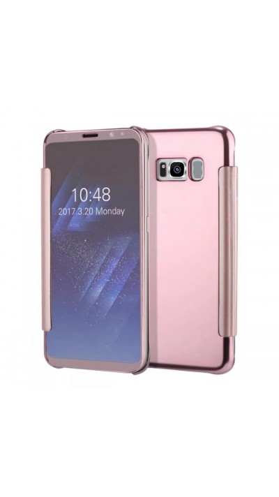 Coque Samsung Galaxy S8 - Clear View - Rose