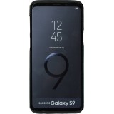Hülle Samsung Galaxy S9+ - Leather Dashed blau