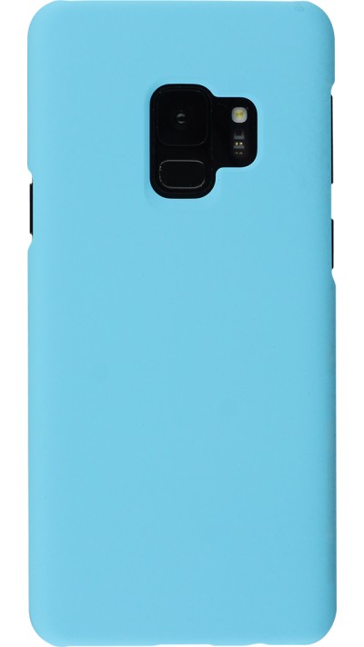 Hülle Samsung Galaxy S9+ - Platsic Mat - Hellblau