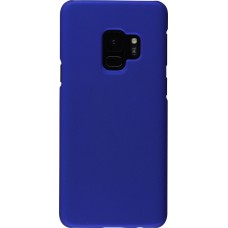 Hülle Samsung Galaxy S9+ - Platsic Mat dunkelblau