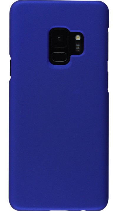 Coque Samsung Galaxy S9+ - Platsic Mat - Bleu foncé