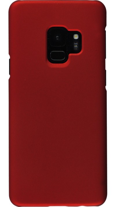 Coque Samsung Galaxy S9+ - Platsic Mat - Rouge