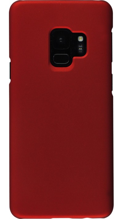 Hülle Samsung Galaxy S9+ - Platsic Mat - Rot