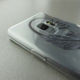 Hülle Samsung Galaxy S9 - Clear Life Feather Love