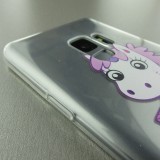 Coque Samsung Galaxy S9 - Clear Licorne soda