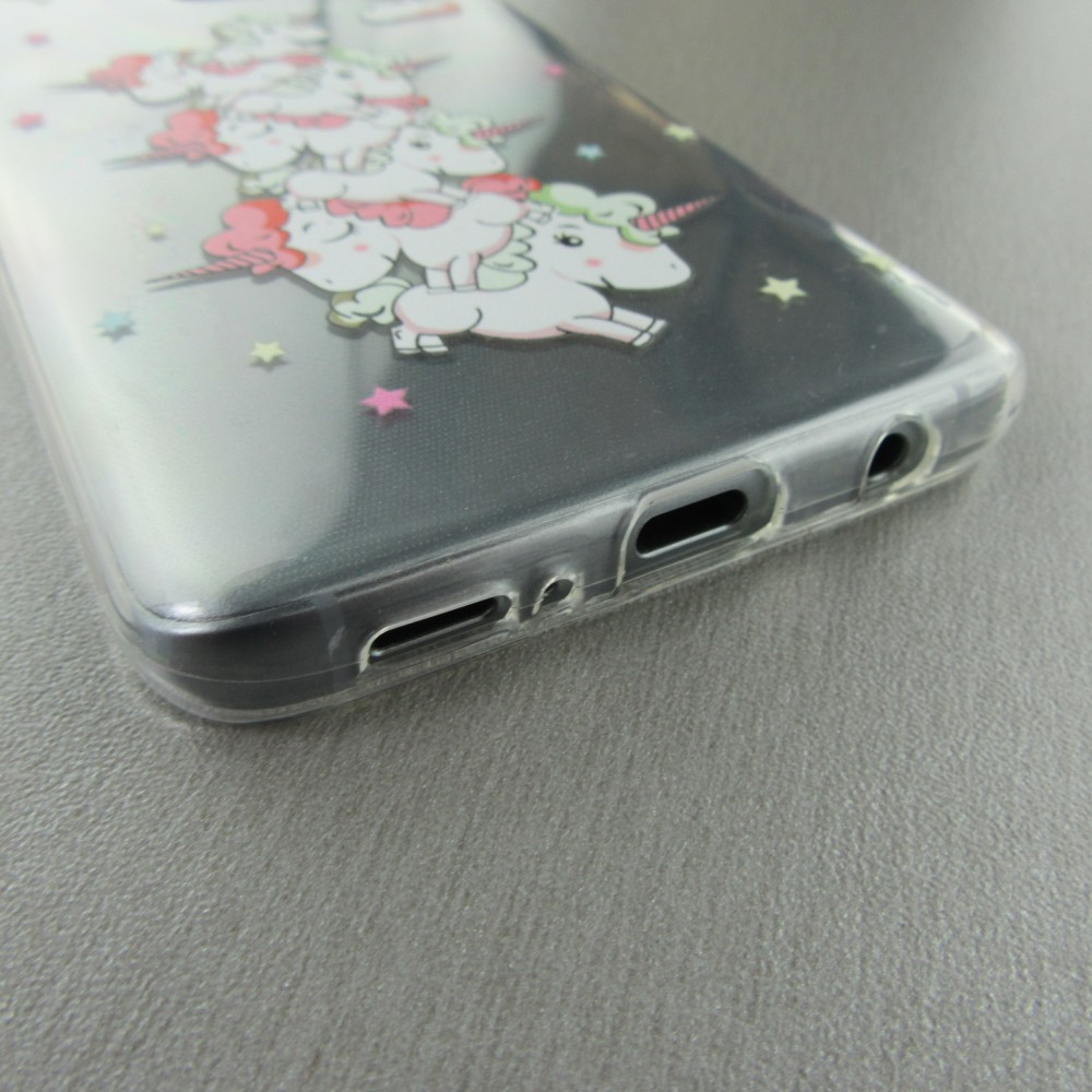 Coque Samsung Galaxy S9 - Clear Licorne tas