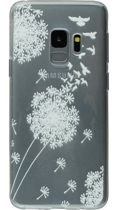 Coque Samsung Galaxy S9+ - Clear Pissenlit Birds