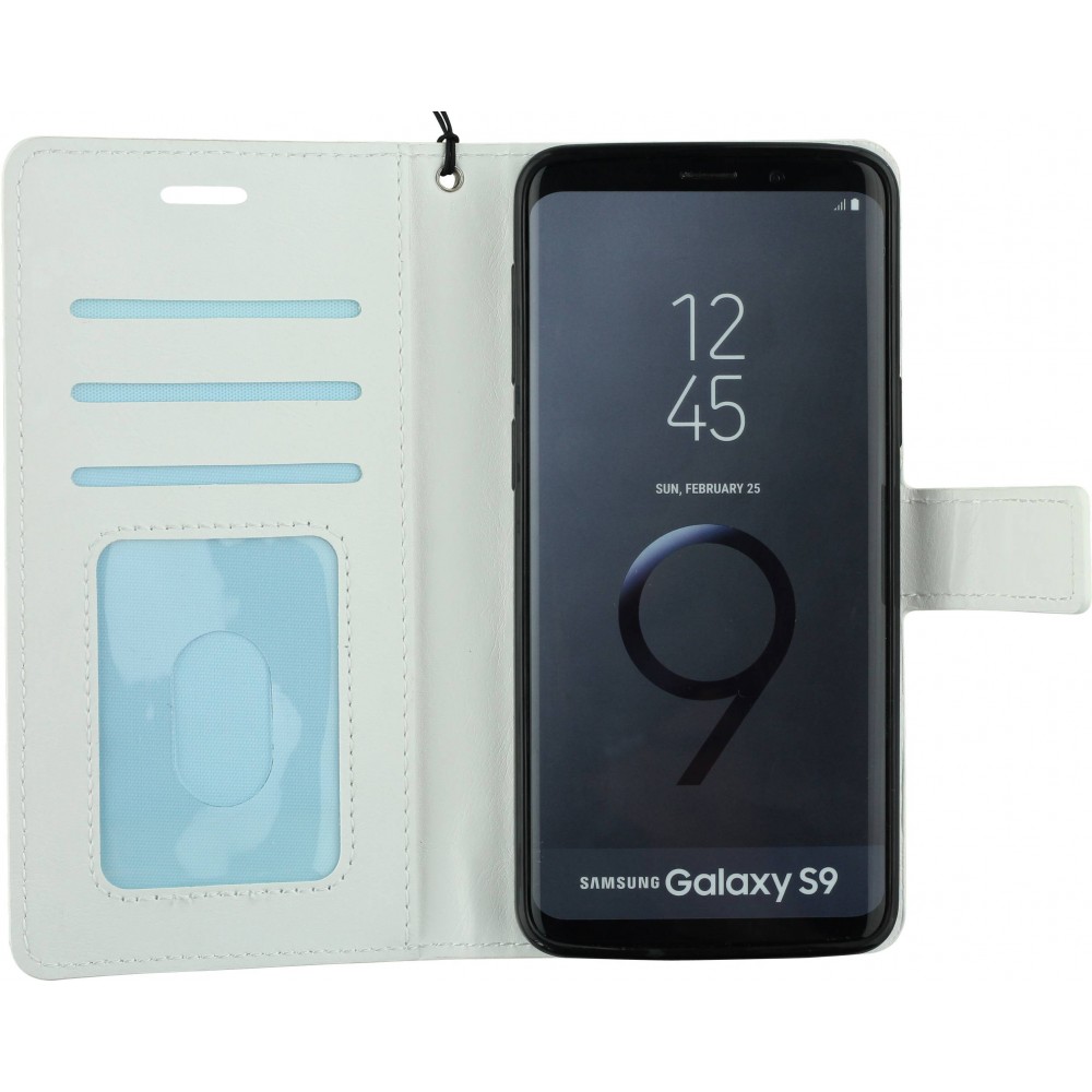 Fourre Samsung Galaxy S10 - Premium Flip - Blanc