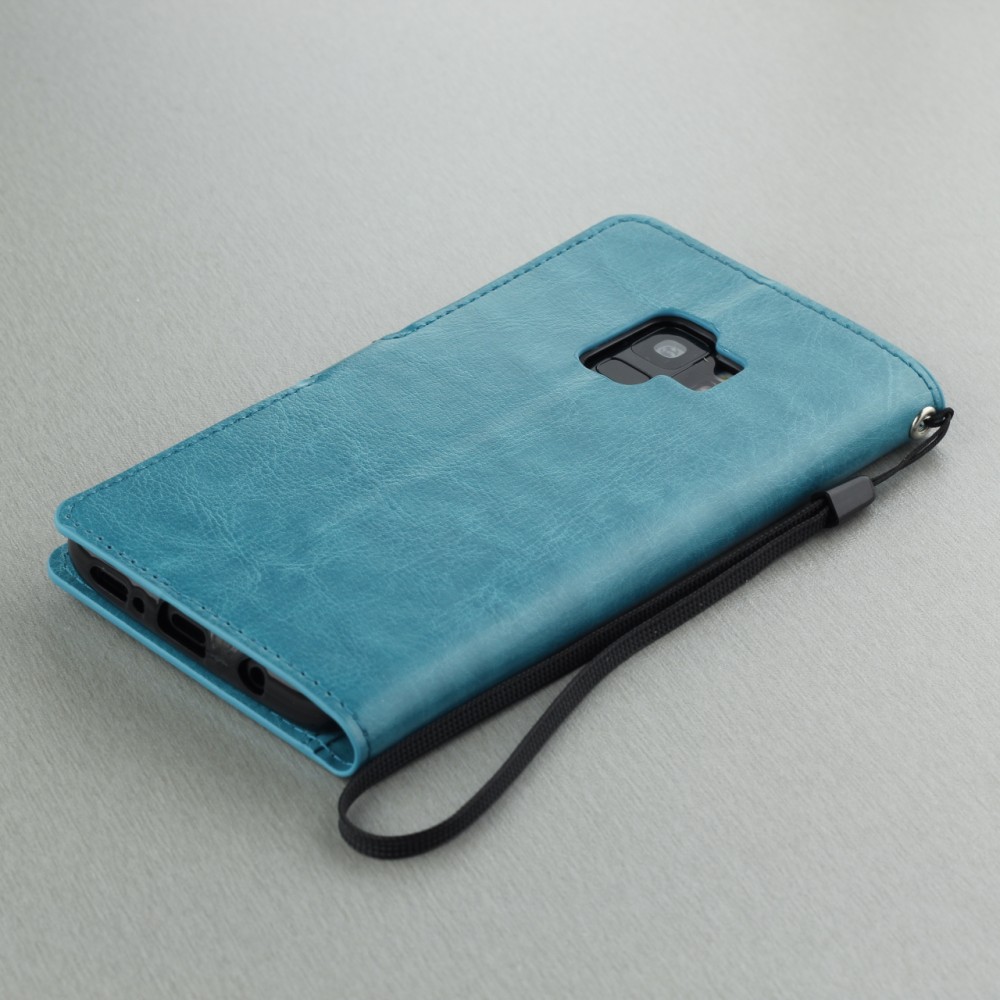 Fourre Samsung Galaxy S9 - Premium Flip - Turquoise