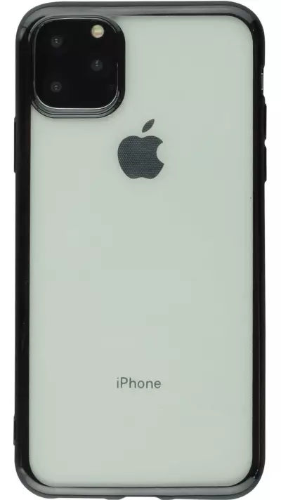Coque iPhone 11 Pro - Electroplate - Noir