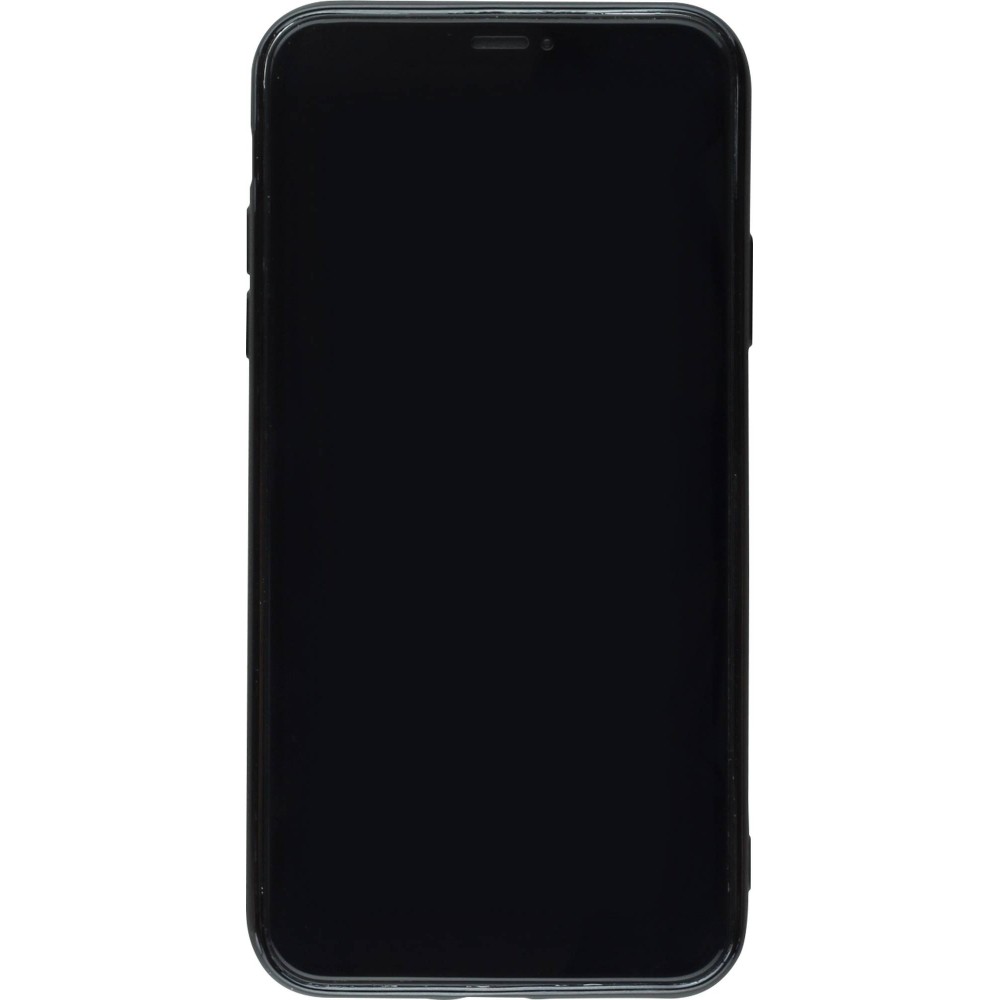 Hülle iPhone 11 - Electroplate - Schwarz