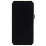 iPhone 13 Case Hülle - mit Kamera-Slider und Ring blau