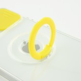 Coque iPhone 13 - Caméra clapet avec anneau jaune