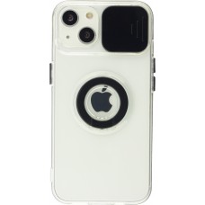 Coque iPhone 13 mini - Caméra clapet avec anneau - Noir