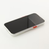 Coque iPhone 13 mini - Caméra clapet avec anneau - Rouge