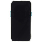 iPhone 13 Pro Max Case Hülle - mit Kamera-Slider und Ring blau