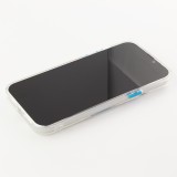 iPhone 13 Pro Max Case Hülle - mit Kamera-Slider und Ring blau