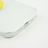 Coque iPhone 13 Pro Max - Caméra clapet avec anneau jaune