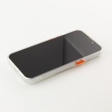 iPhone 13 Pro Max Case Hülle - mit Kamera-Slider und Ring - Orange