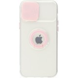 Coque iPhone 13 Pro Max - Caméra clapet avec anneau - Rose