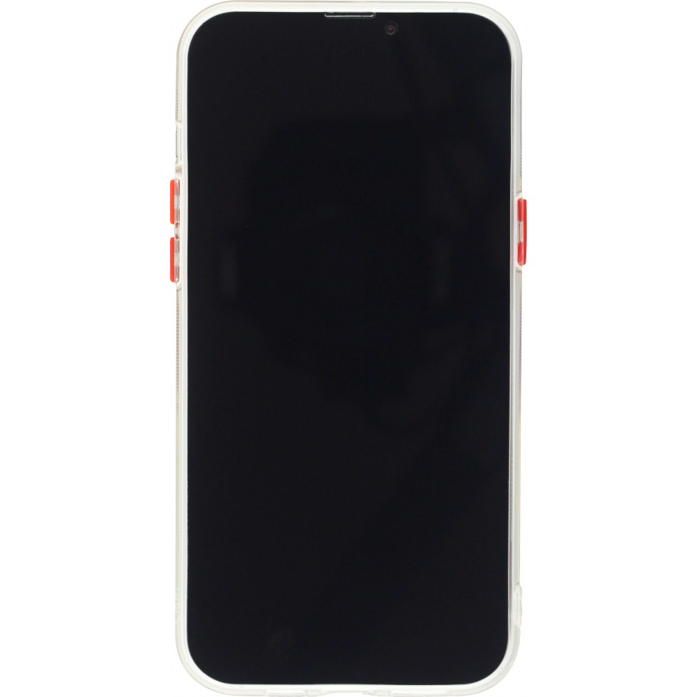 iPhone 13 Pro Max Case Hülle - mit Kamera-Slider und Ring - Rot