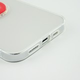 Coque iPhone 13 Pro Max - Caméra clapet avec anneau - Rouge
