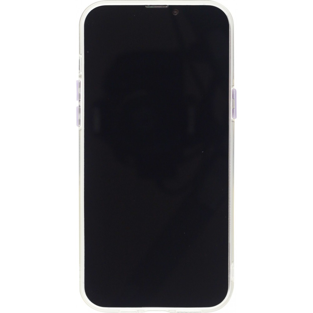 iPhone 13 Pro Case Hülle - mit Kamera-Slider und Ring - Violett