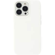 Coque iPhone 13 Pro Max - Silicone Mat - Blanc