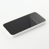 Coque iPhone 13 Pro Max - Silicone Mat - Blanc