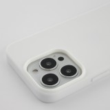 Coque iPhone 13 Pro - Silicone Mat - Blanc