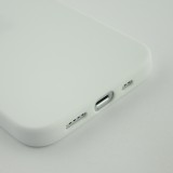 Coque iPhone 13 Pro - Silicone Mat - Blanc