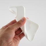 Coque iPhone 13 Pro - Silicone Mat - Blanc