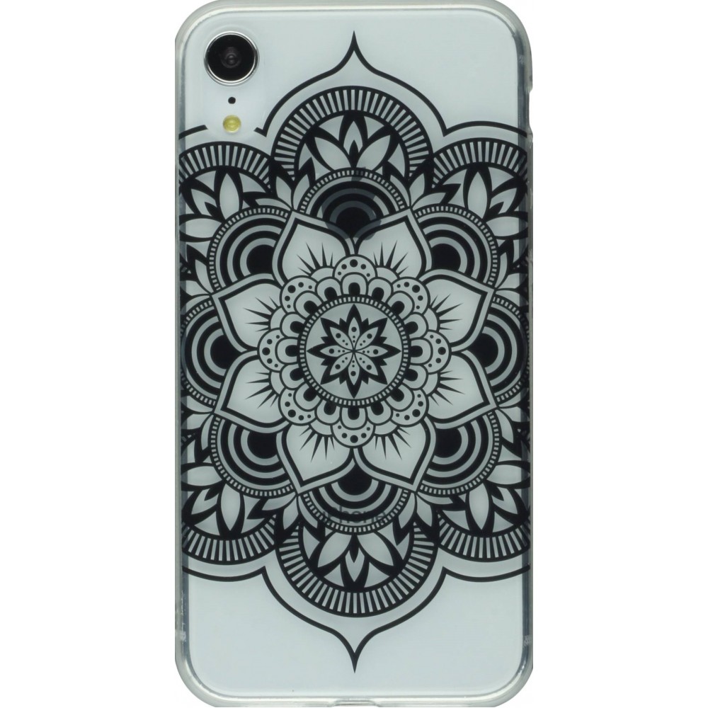 Coque iPhone X / Xs - Clear Oriental Mandala