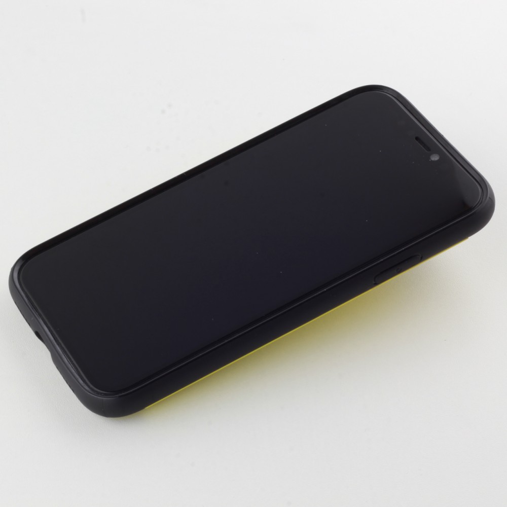 Coque iPhone 11 - 2-In-1 AirPods jaune