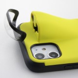 Coque iPhone 11 - 2-In-1 AirPods jaune