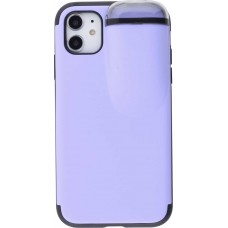 Coque iPhone 11 - 2-In-1 AirPods - Violet