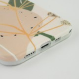 Coque iPhone 11 - Abstract Art - Rose