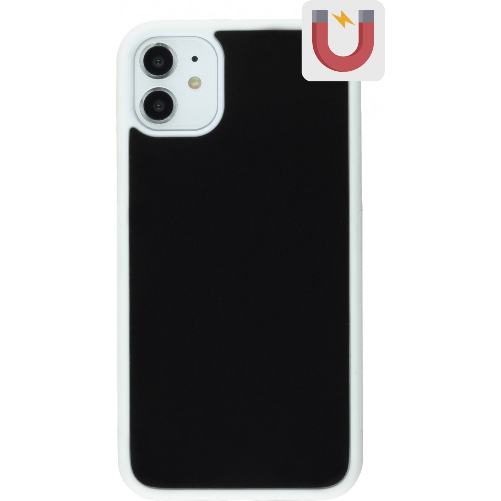 Coque iPhone 11 - Anti-Gravity - Blanc