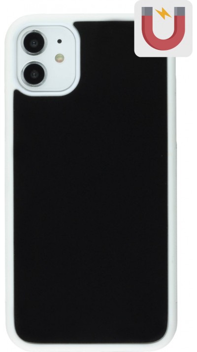 Coque iPhone 11 - Anti-Gravity - Blanc