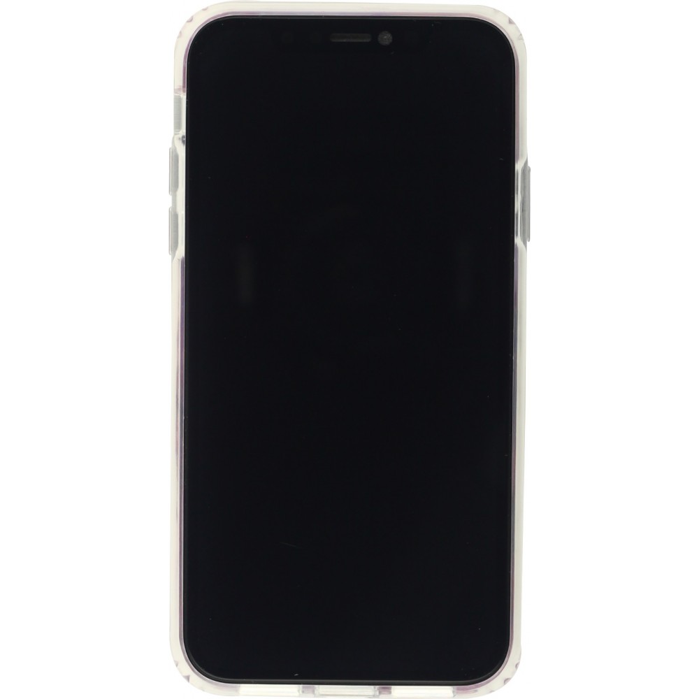 Coque iPhone 11 - Bright Line courbe - Noir