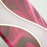 Coque iPhone 11 - Bright Line courbe - Rose