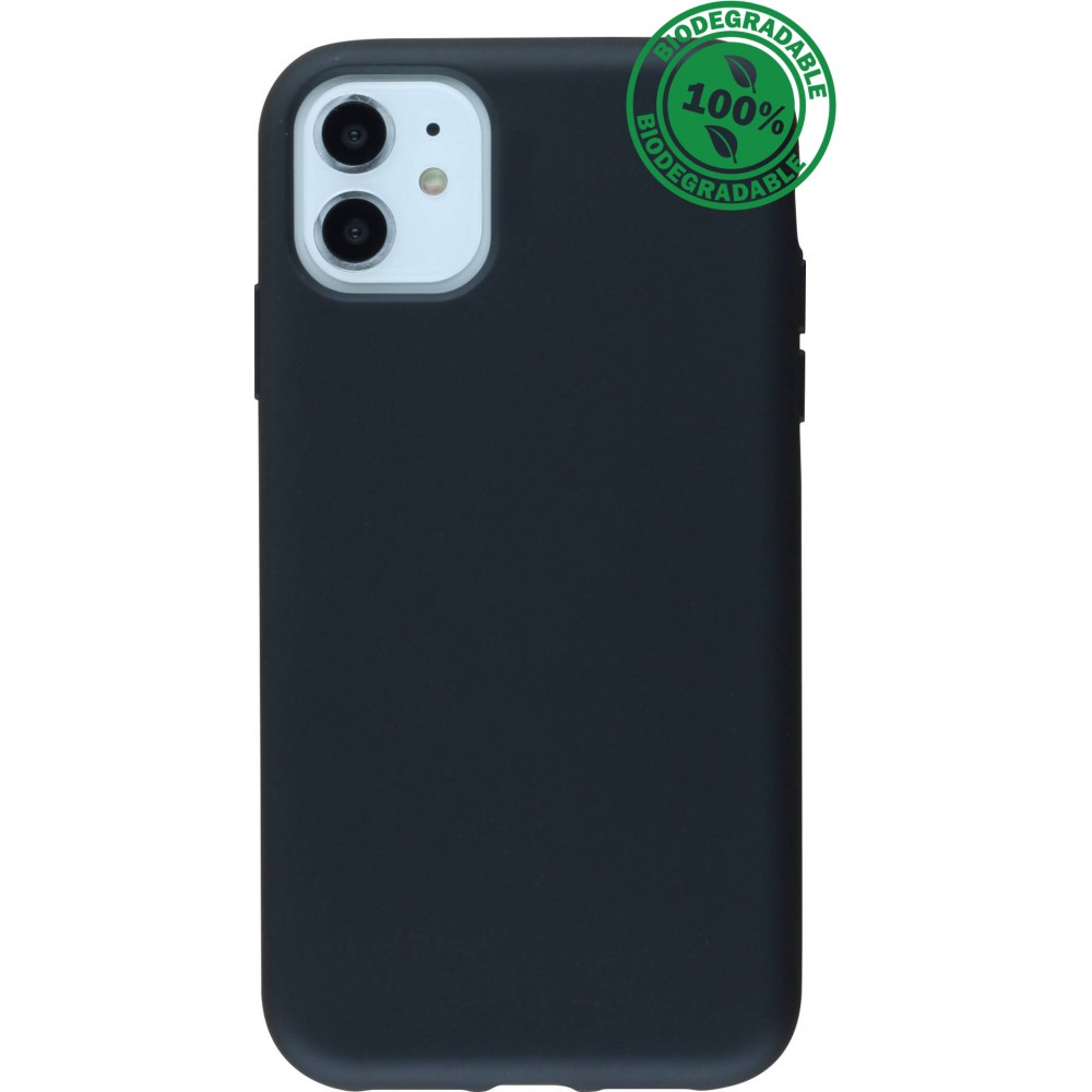 Hülle iPhone 11 - Bio Eco-Friendly - Schwarz