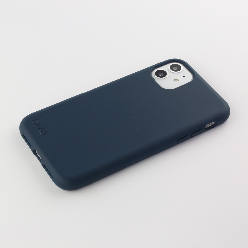 Hülle iPhone 11 - Bioka Biologisch Abbaubar Eco-Friendly Kompostierbar blau